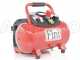 Fini Energy 12 - Compresor de aire el&eacute;ctrico port&aacute;til monof&aacute;sico, sin aceite - Motor 1.5 HP - 12 L