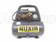 Nuair New Vento 200/8/6 - Compresor de aire el&eacute;ctrico port&aacute;til monof&aacute;sico, sin aceite - Motor 1.5 HP - 6 L