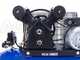 Michelin VCX 100-3 - Compresor de aire el&eacute;ctrico monof&aacute;sico de correa - Motor 3 HP - 100 L