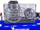 Michelin MCX 300 858 - Compresor de aire el&eacute;ctrico trif&aacute;sico de correa - Motor 7.5 HP - 270 L