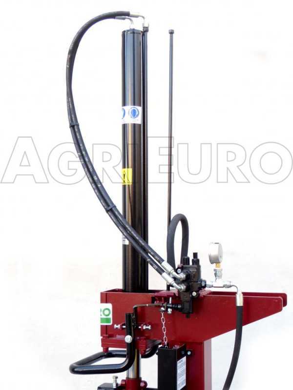 Rajadora de le&ntilde;a vertical para tractor AgriEuro SIT 10 toneladas, carrera 1000 mm