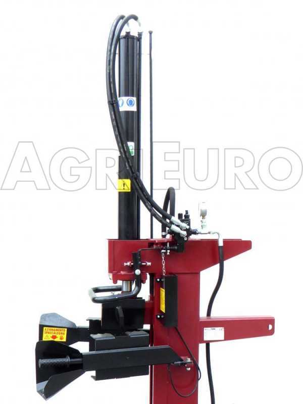 Rajadora de le&ntilde;a vertical para tractor AgriEuro SIT 15 toneladas, carrera 1000 mm