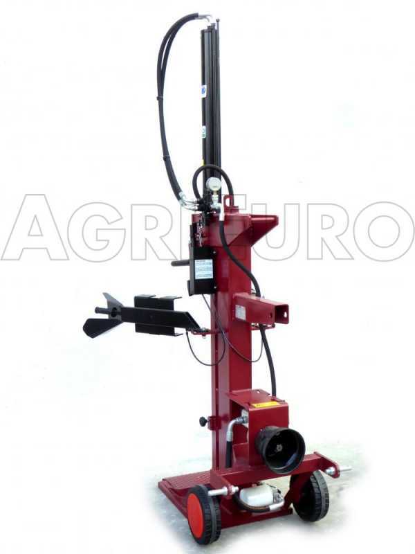 Rajadora de le&ntilde;a vertical para tractor AgriEuro SIT 15 toneladas, carrera 1000 mm