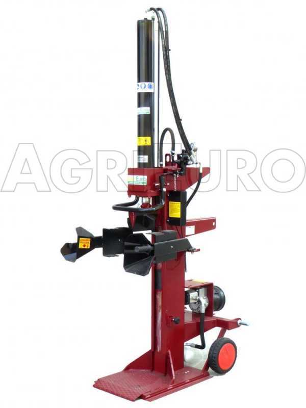 Rajadora de le&ntilde;a vertical para tractor AgriEuro SIT 20 toneladas, carrera 1000 mm