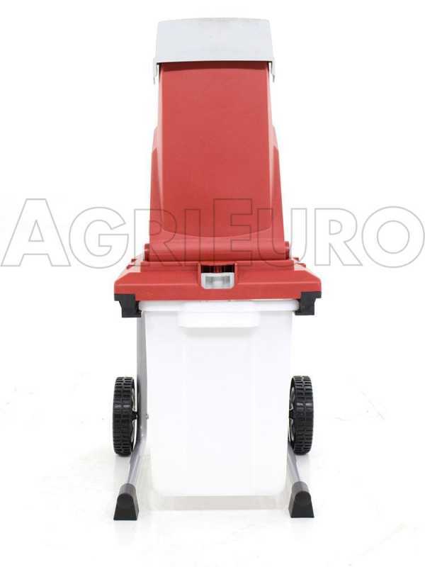 Biotrituradora el&eacute;ctrica GeoTech ESB 2500 BLADES de cuchillas reversibles con caj&oacute;n