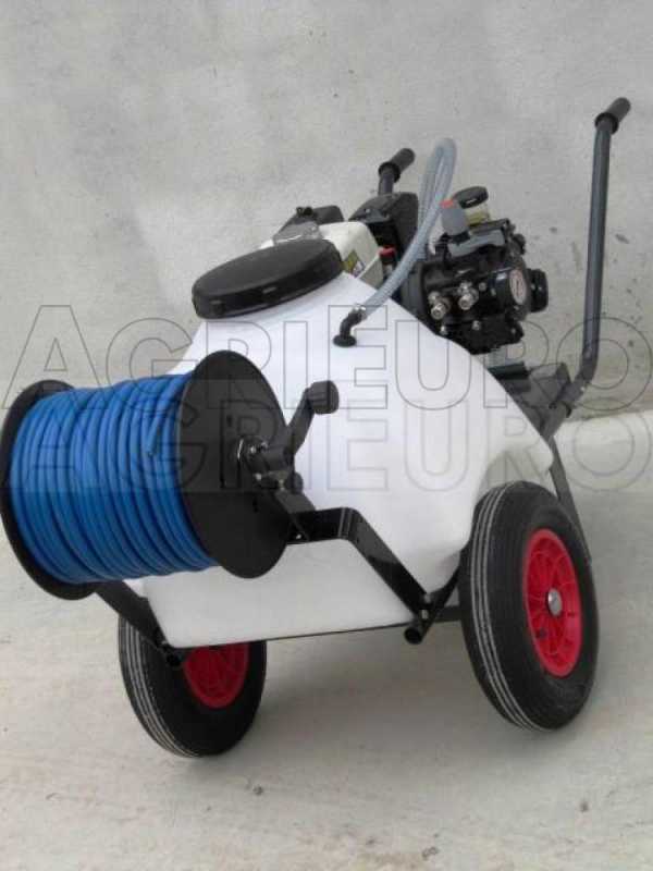 Carretilla fumigadora - Bomba Comet MC25 con motor el&eacute;ctrico - Dep&oacute;sito 80L