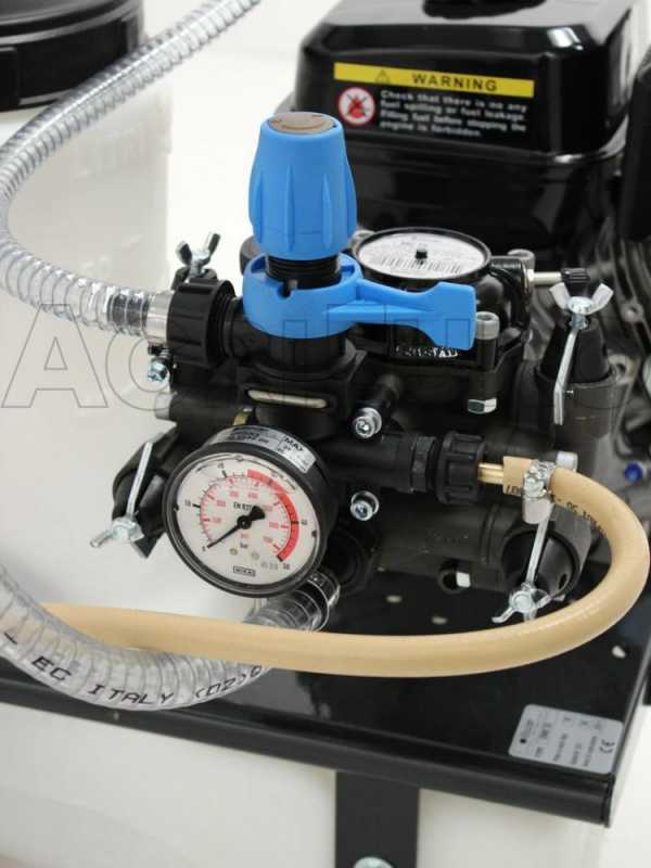 Carretilla fumigadora - Bomba Comet MC 25 con motor el&eacute;ctrico - Dep&oacute;sito 120L