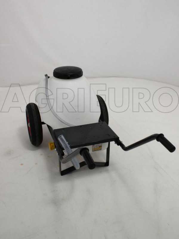 Carretilla fumigadora - Bomba Comet  APS 31 con motor el&eacute;ctrico - Dep&oacute;sito 120L