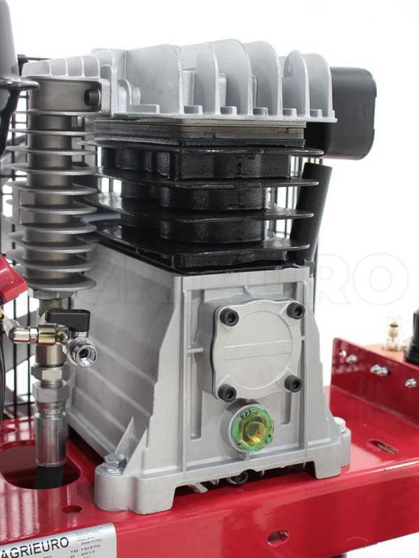 Motocompresor con motor de gasolina AgriEuro TB 10/270 compresor de gasolina