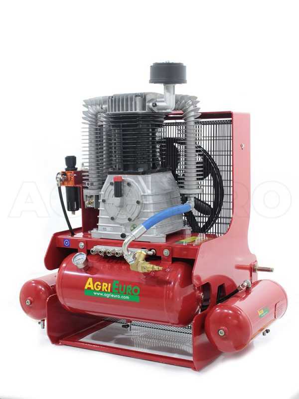 Compresor con enganche para tractor AgriEuro Tractor 1600 cosecha de aceitunas y poda
