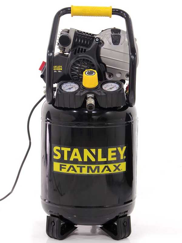Stanley Fatmax HY 227/10/24V - Compresor de aire el&eacute;ctrico port&aacute;til monof&aacute;sico - Motor 2 HP - 24 L