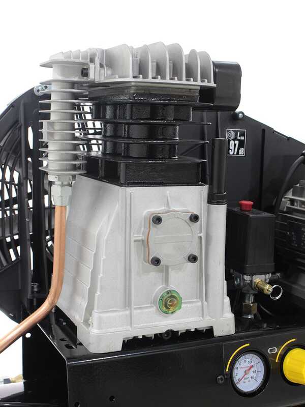 Stanley Fatmax B 400/10/100 - Compresor de aire el&eacute;ctrico monof&aacute;sico de correa - Motor 3 HP - 100 L