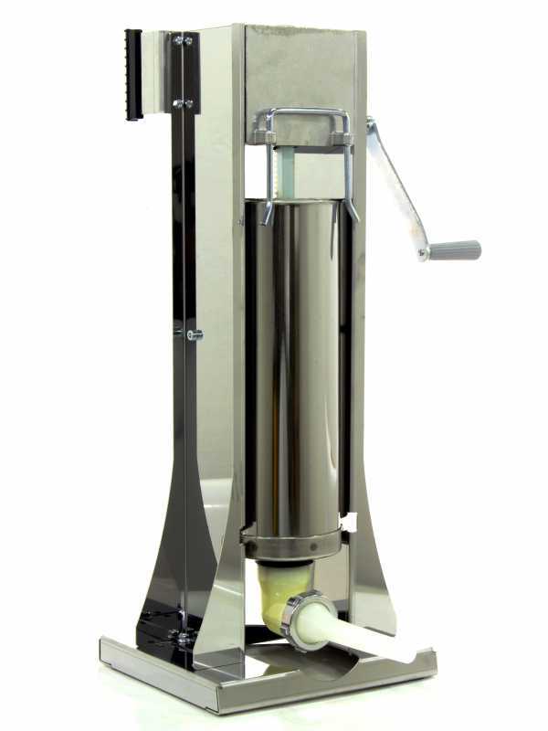 Reber 8971 V INOX - Embutidora vertical 8 Kg - 2 velocidades con c&aacute;rter