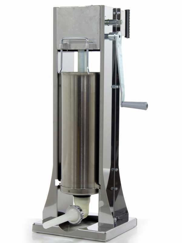 Reber 8973 V INOX - Embutidora vertical 10 Kg - 2 velocidades con c&aacute;rter