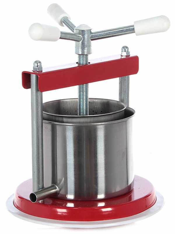 Prensa manual Charly peque&ntilde;a 1,3 L - Para berenjenas y uva