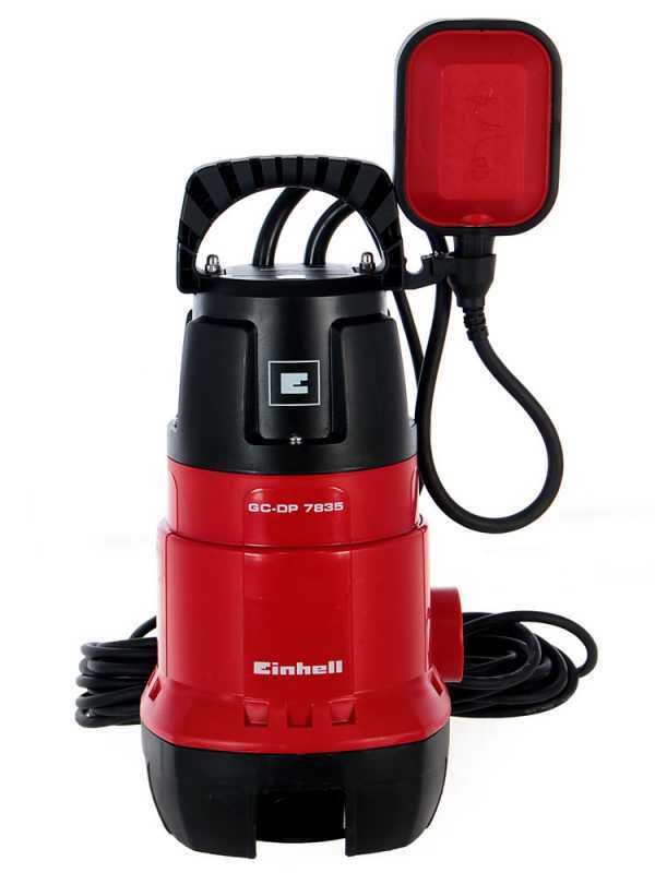 Bomba sumergible el&eacute;ctrica para agua sucia Einhell GC-DP 7835 - electrobomba 780 W - 230V