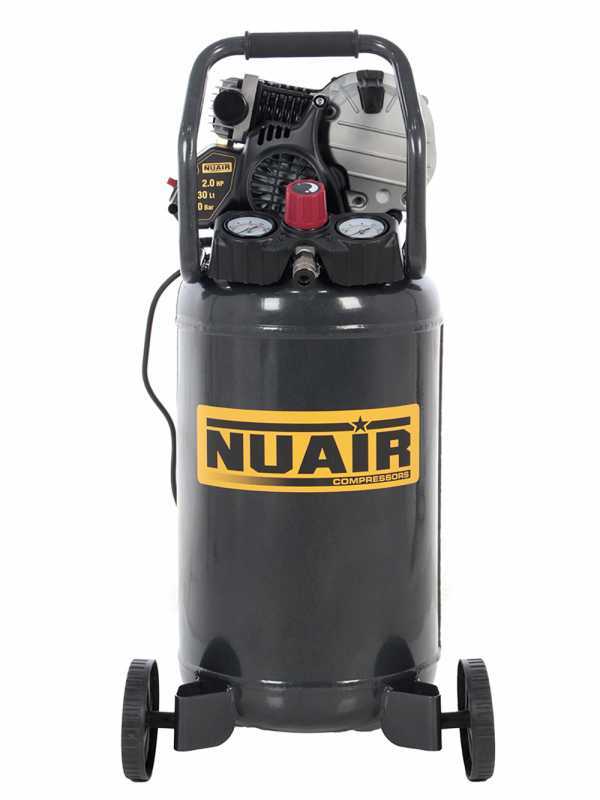 Nuair FU 227/10/30V - Compresor de aire el&eacute;ctrico compacto - Motor 2 HP - 30 l