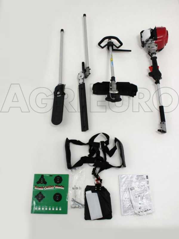 Attila GX 35 - Vareador de aceitunas + Desbrozadora multifunci&oacute;n con motor Honda