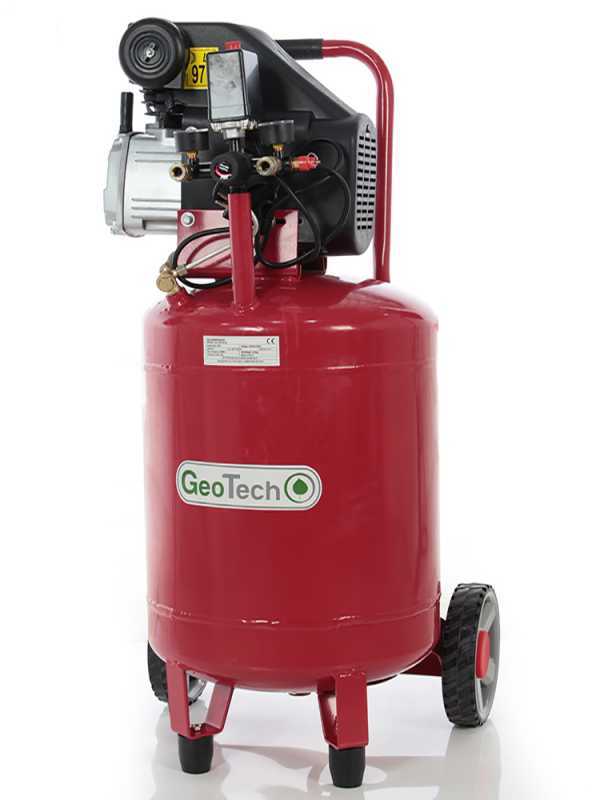 GeoTech AC50V-8-20 - Compresor de aire el&eacute;ctrico port&aacute;til - Motor 2 HP - 50 l Vertical