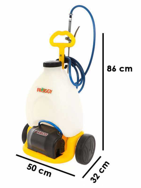 Arco Froggy Eco - Pulverizador el&eacute;ctrico con carro - 20L