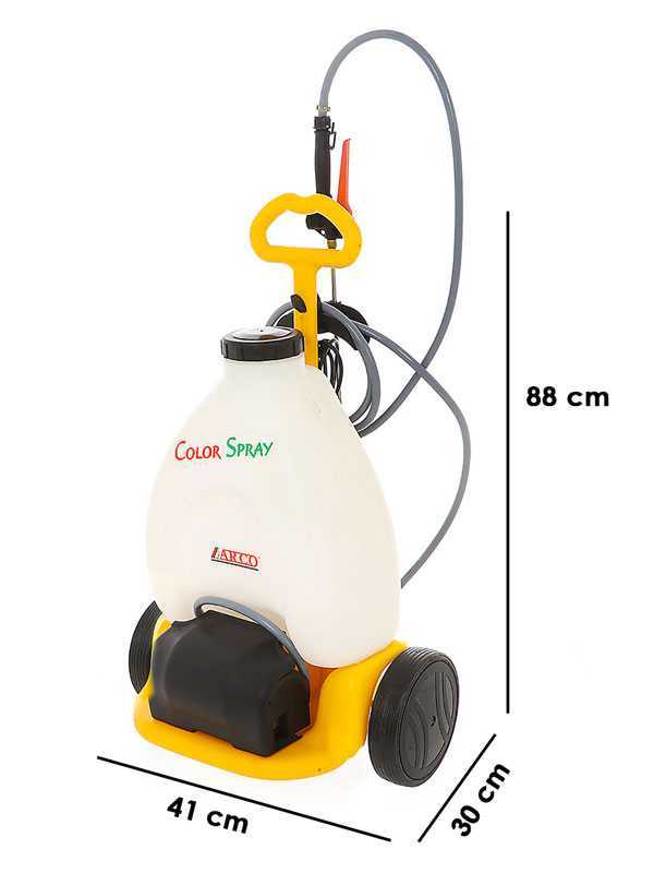 Arco Froggy Color Spray - Pulverizador el&eacute;ctrico con carro  - 20L