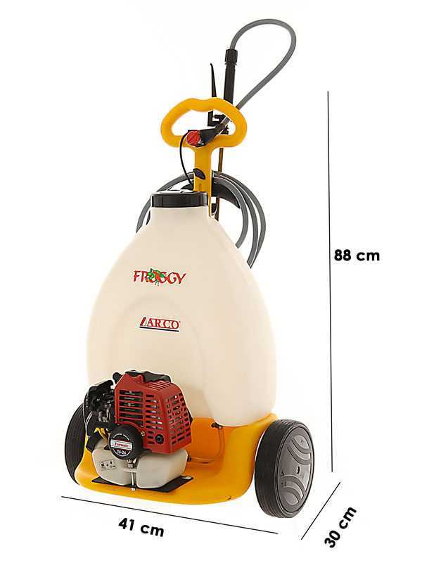 Pulverizador de mezcla ARCO Froggy S20 con motor TU26-QL - dep&oacute;sito de 20 L