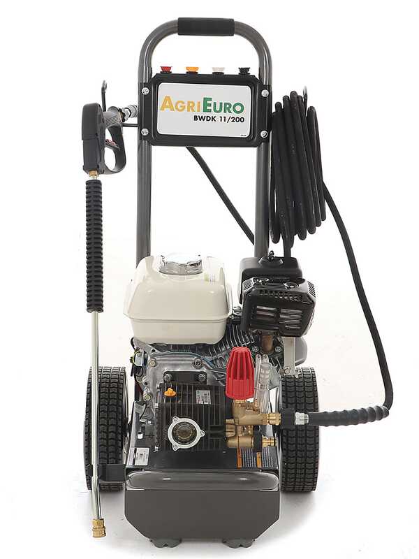 Hidrolimpiadora de gasolina BWDK 11/200 PRO - 200 bar 660 L/m - bomba Comet BWD-K - motor Honda GX 200