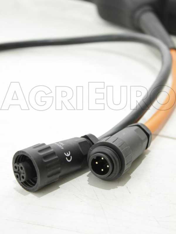 Castellari Tornado Carbon L V3 - Vareador de aceitunas de bater&iacute;a 12V - P&eacute;rtiga de carbono 230/315 cm