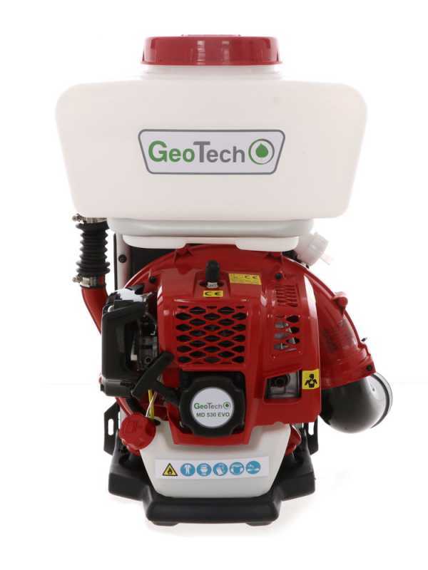 Atomizador de gasolina con mochila modelo GeoTech MD 530 EVO