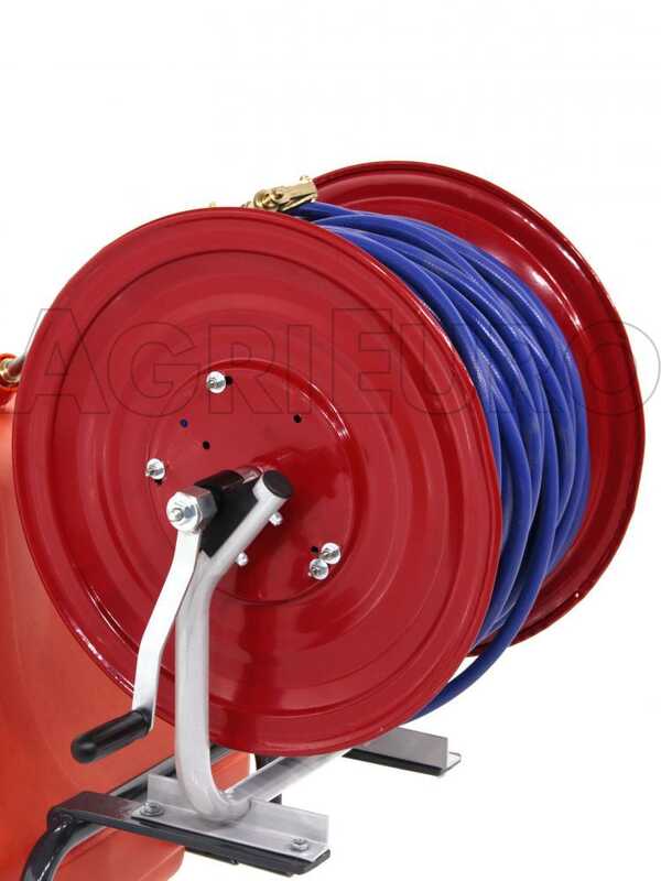 Carretilla fumigadora - Bomba Comet MTP MC 25 Loncin - Carro Dal Degan con dep&oacute;sito 150L 
