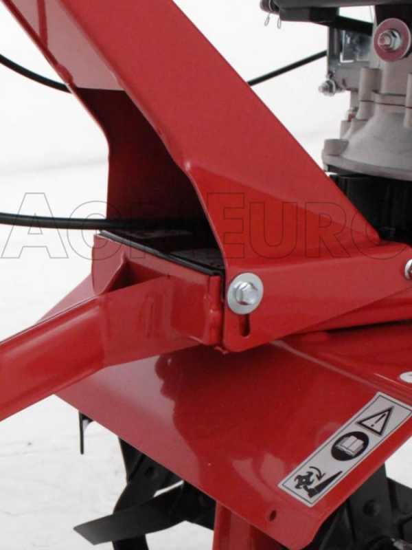 Eurosystems La Zappa - Motoazada de gasolina 4 HP - Motor Loncin 123cc