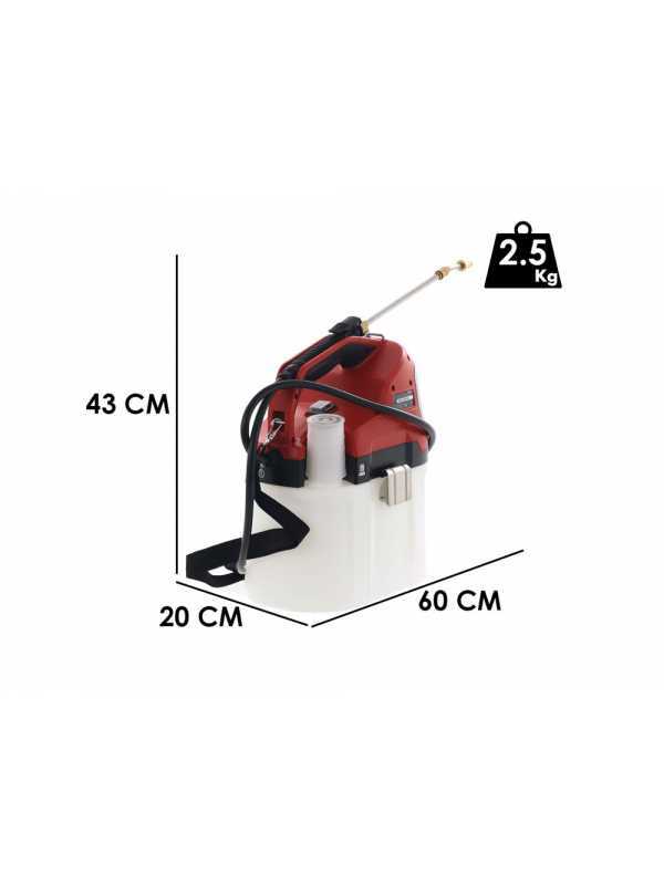 Einhell GE-WS 18/75 Li - Bomba fumigadora de bandolera a bater&iacute;a - 18V - 7.5 L - 2.5Ah