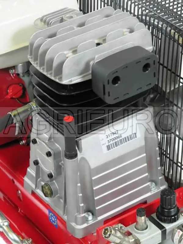 Motocompresor Airmec TEB22-510LO (510 l/min) motor Loncin 6.5 HP compresor