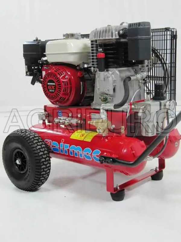 Motocompresor Airmec TEB22-620HO (620 l/min) motor Honda GX 200, compresor