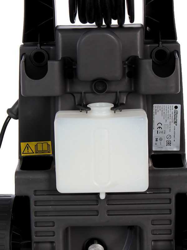 Hidrolimpiadora Comet KRM 1100 Extra el&eacute;ctrica de agua fr&iacute;a, con enrollador, presi&oacute;n 125 bar