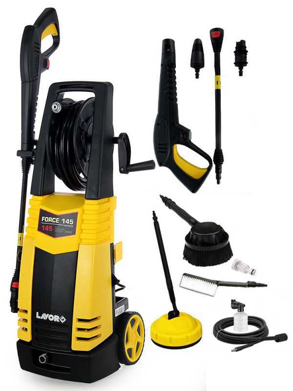 Hidrolimpiadora Lavorwash Lavor Force 145 - el&eacute;ctrica de agua fr&iacute;a 145 bar max