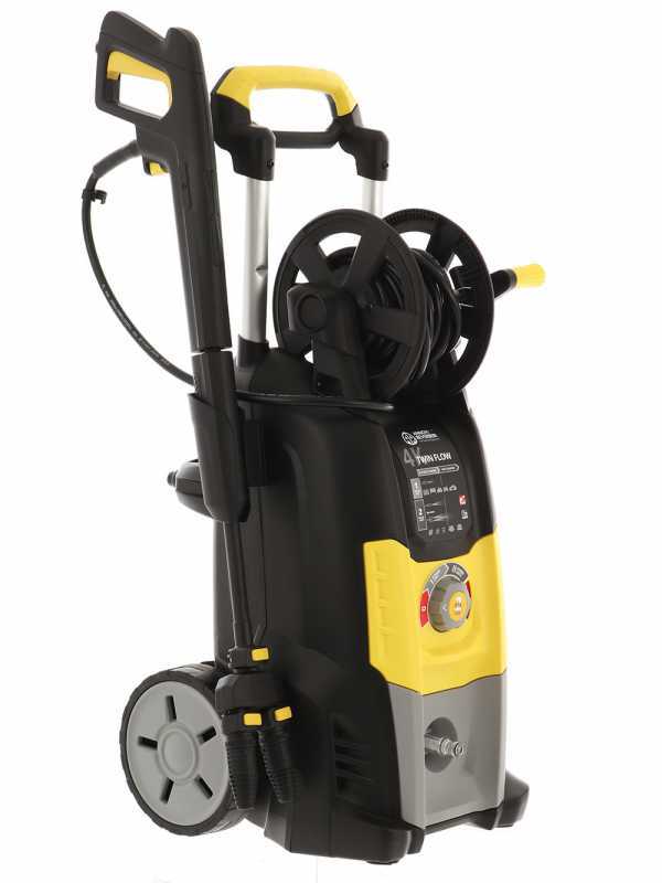 Hidrolimpiadora Annovi &amp; Reverberi Twin Flow 4.0 Classic Yellow, 150 bar m&aacute;x, caudal 13,5 l/min