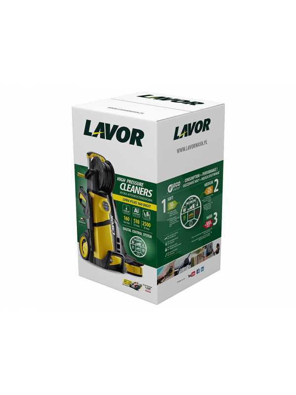 Hidrolimpiadora Lavorwash de agua fr&iacute;a Lavor LVR4 Plus 160 Digit - 160 bar m&aacute;ximo