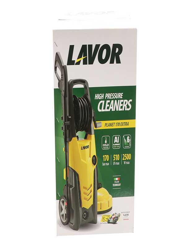 Hidrolimpiadora Lavorwash de agua fr&iacute;a Lavor Planet 170 Extra - 170 bar m&aacute;ximo