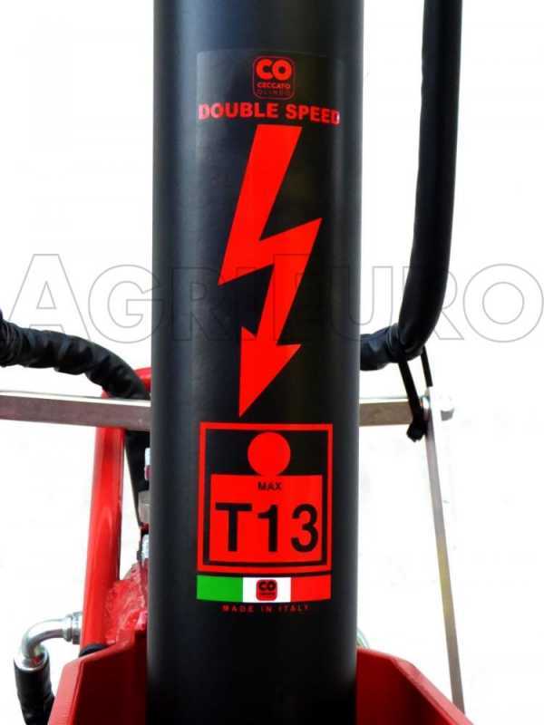 Ceccato Olindo KOMBI SPLET13 - Rajadora de le&ntilde;a h&iacute;brida - El&eacute;ctrica y para tractor - Vertical