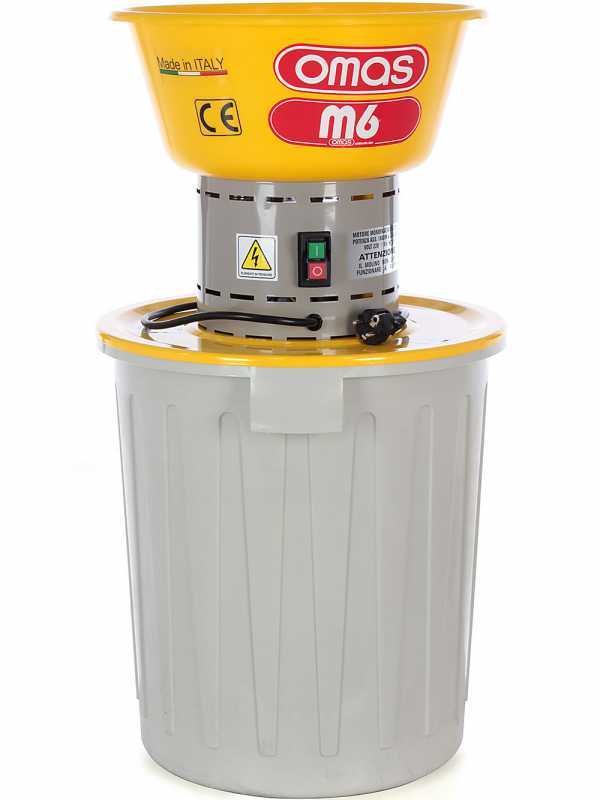 Omas - Molino el&eacute;ctrico con bid&oacute;n para cereales - 1600W