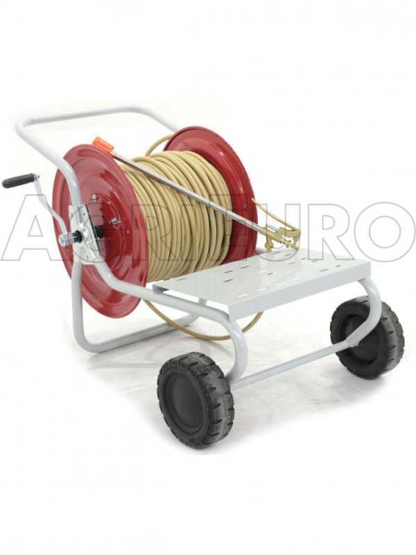 Motobomba fumigadora el&eacute;ctrica con carretilla - Pompa Dal Degan DL218 - 20 bar m&aacute;x - 18l/min