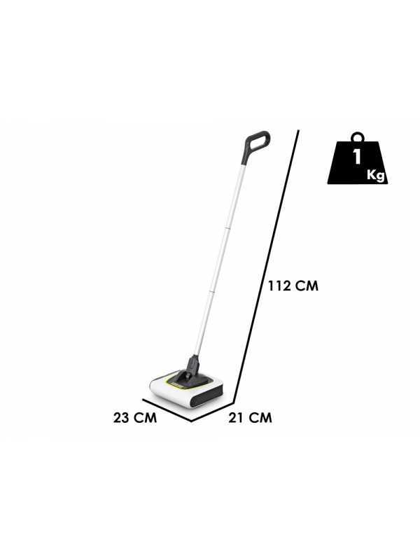 Karcher KB 5 - Escoba el&eacute;ctrica de bater&iacute;a recargable sin cable - bater&iacute;a de litio