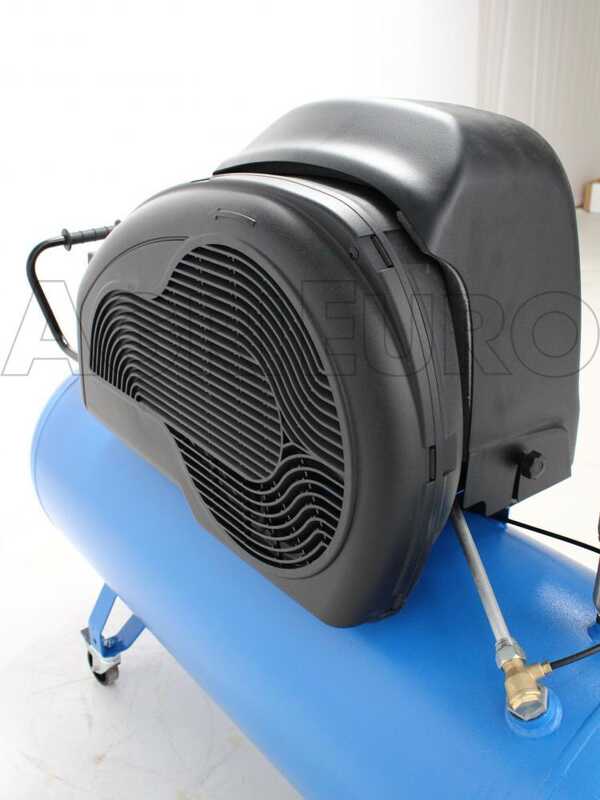 ABAC PRO A39B 200 CT3 - Compresor de aire el&eacute;ctrico trif&aacute;sico de correa silencioso - Motor 3 HP - 200 L