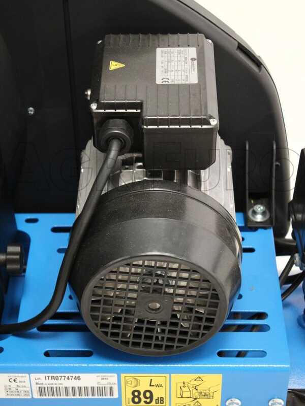 ABAC SILENT A29B 90 CM2 - Compresor de aire el&eacute;ctrico monof&aacute;sico de correa silencioso - Motor 2 HP - 90 L