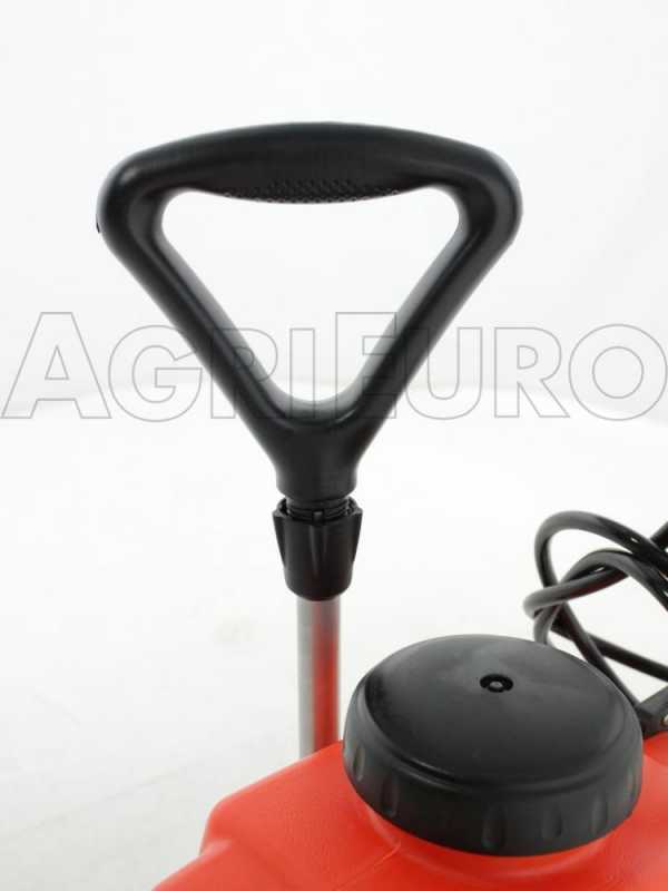 GeoTech SX-MD20E - Pulverizador el&eacute;ctrico de mochila + carro - Bater&iacute;a 12V