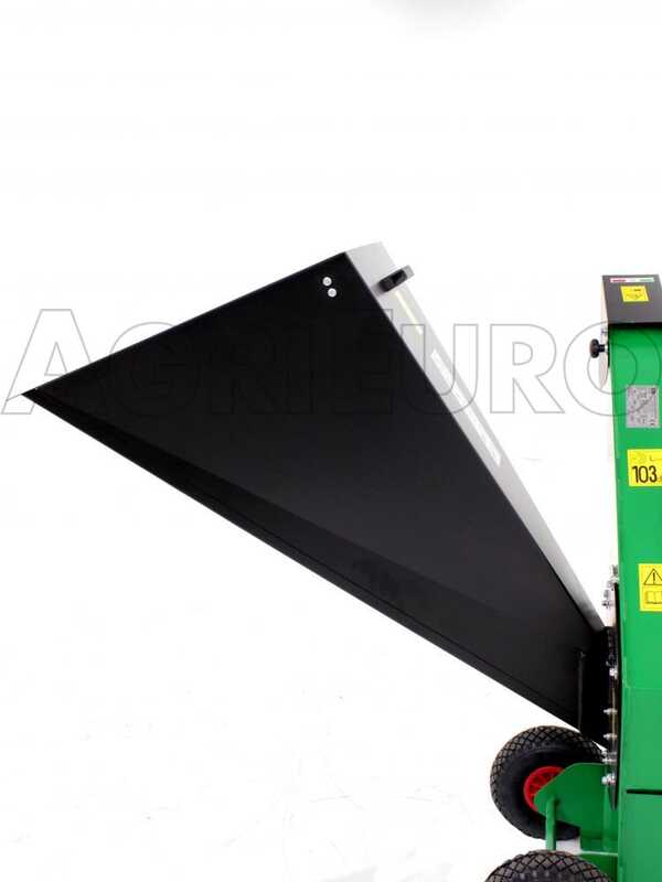 Seven Italy CH420 - Biotrituradora de gasolina - Motor Loncin G420F - Arranque el&eacute;ctrico