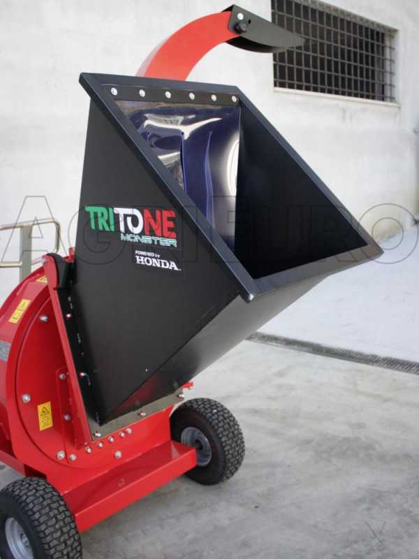 Ceccato Tritone Monster - Biotrituradora de gasolina profesional - Honda GX 390