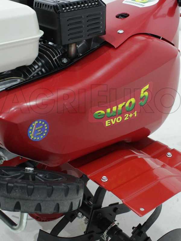Eurosystems Euro 5 EVO 2+1 - Motoazada  de gasolina 5.5 HP - Honda GX160