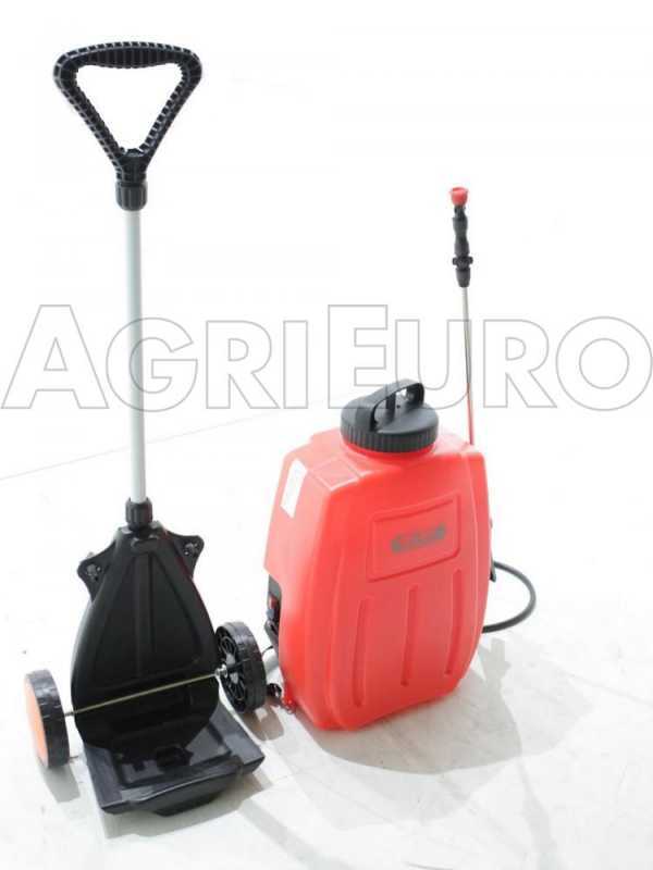GeoTech KF-16C-11 - Pulverizador el&eacute;ctrico de mochila + carro - 12V